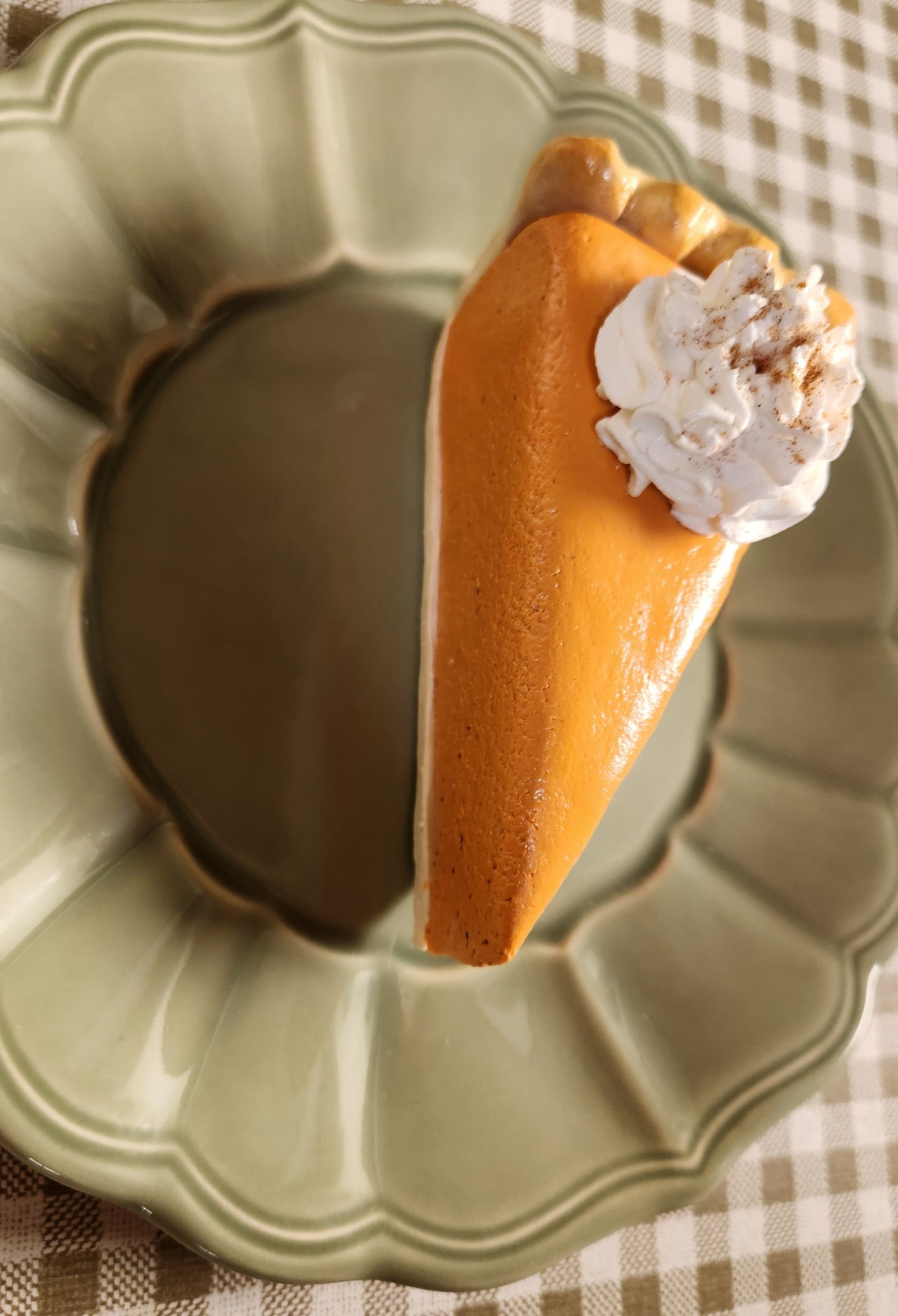 Pumpkin Pie — Handcrafted Food Sculpture