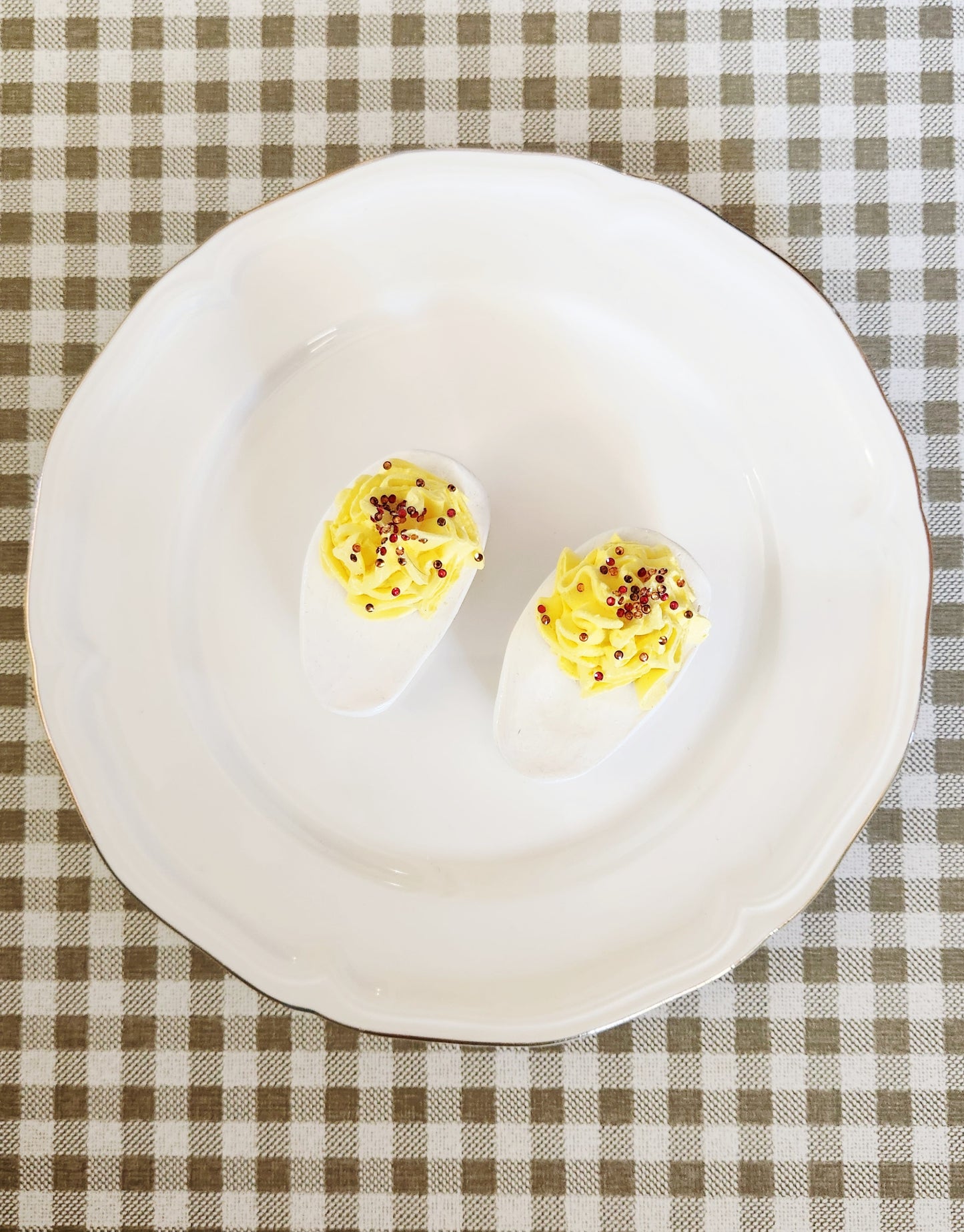 Deviled Eggs — Handcrafted Food Sculpture