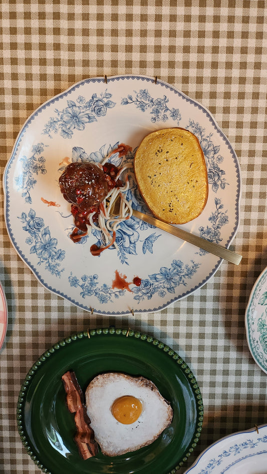 "The Perfect Bite"— Handcrafted Food Sculpture ON PLATE