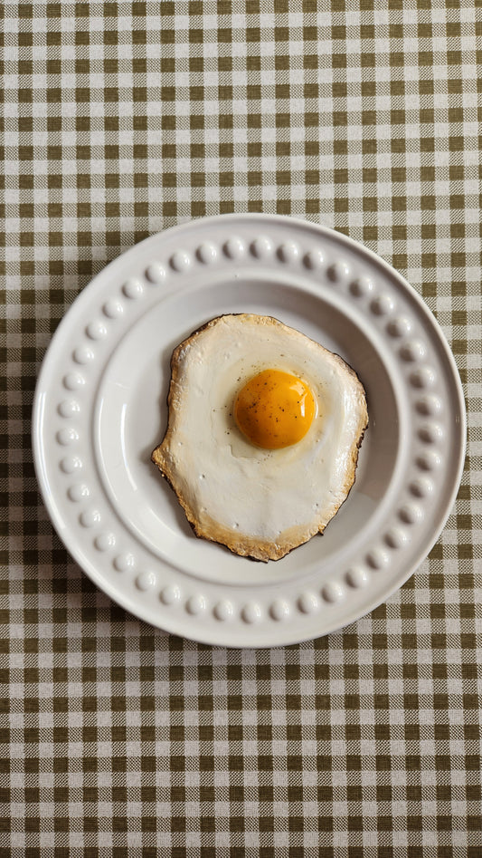 Fried Egg— Handcrafted Food Sculpture