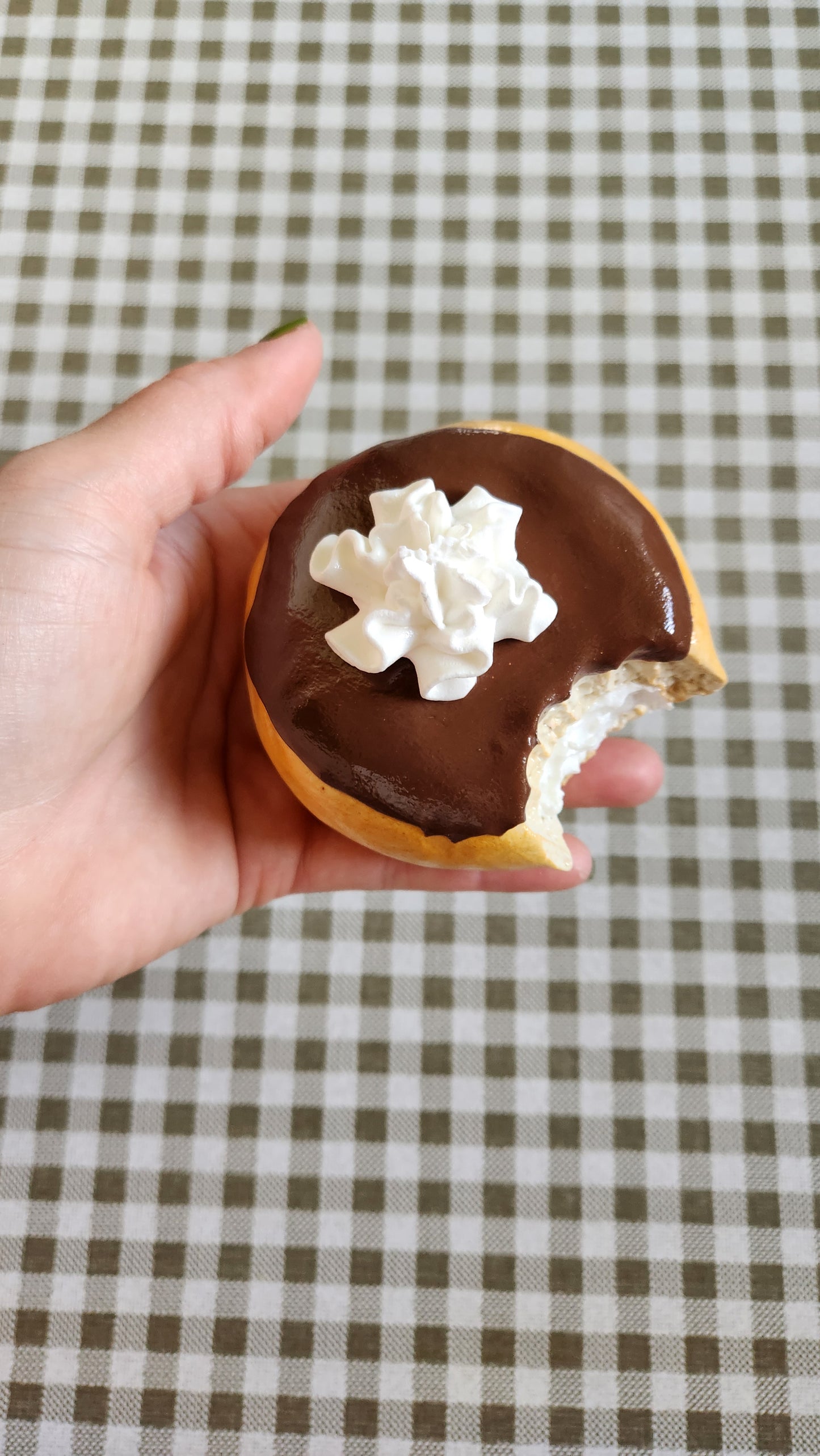 Kreme Delight Donut— Handcrafted Food Sculpture