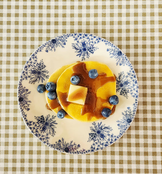 Blueberry Pancakes — Handcrafted Food Sculpture
