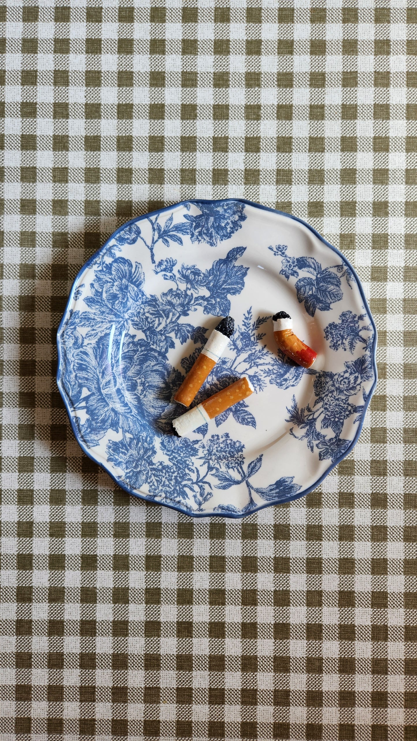 Set of 3 Cigarettes — Handcrafted Food Sculpture