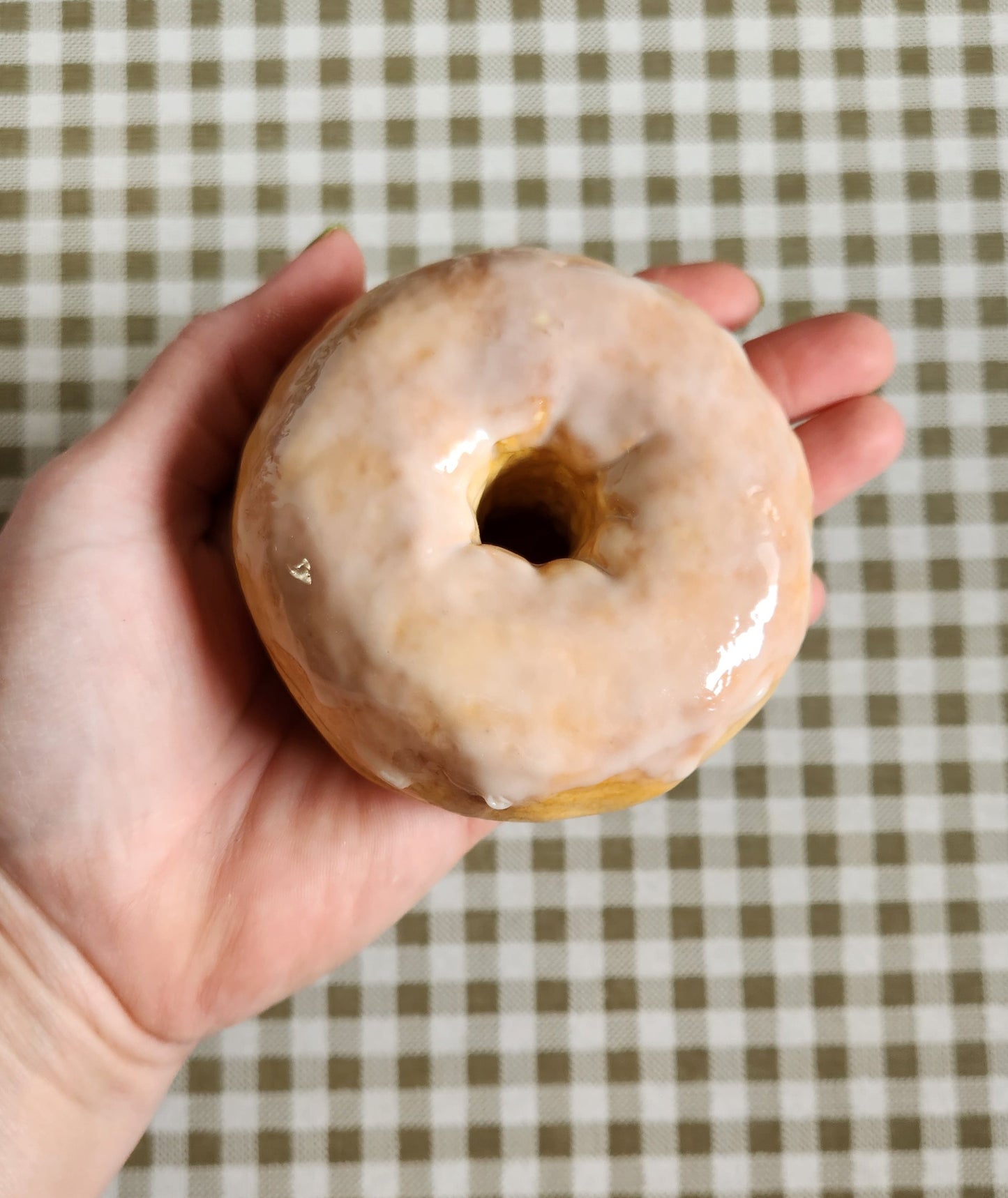 Glazed Donut— Handcrafted Food Sculpture