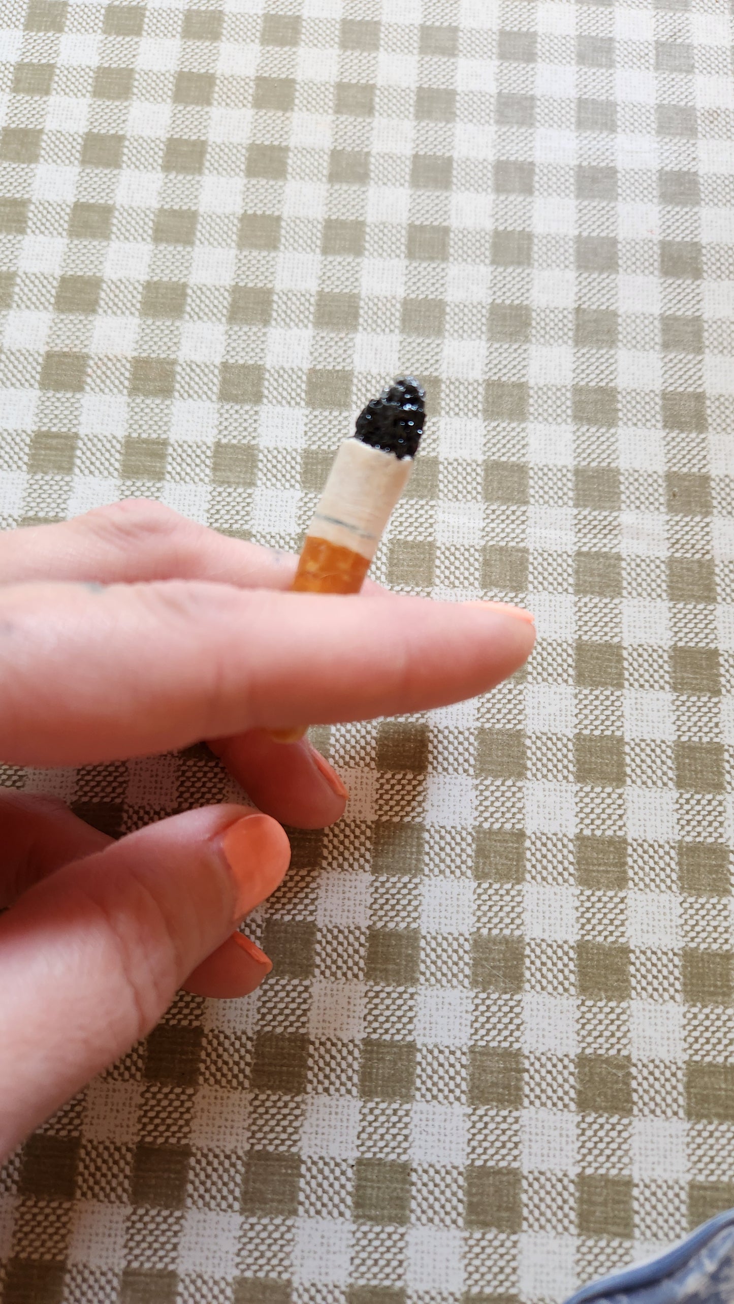 Set of 3 Cigarettes — Handcrafted Food Sculpture