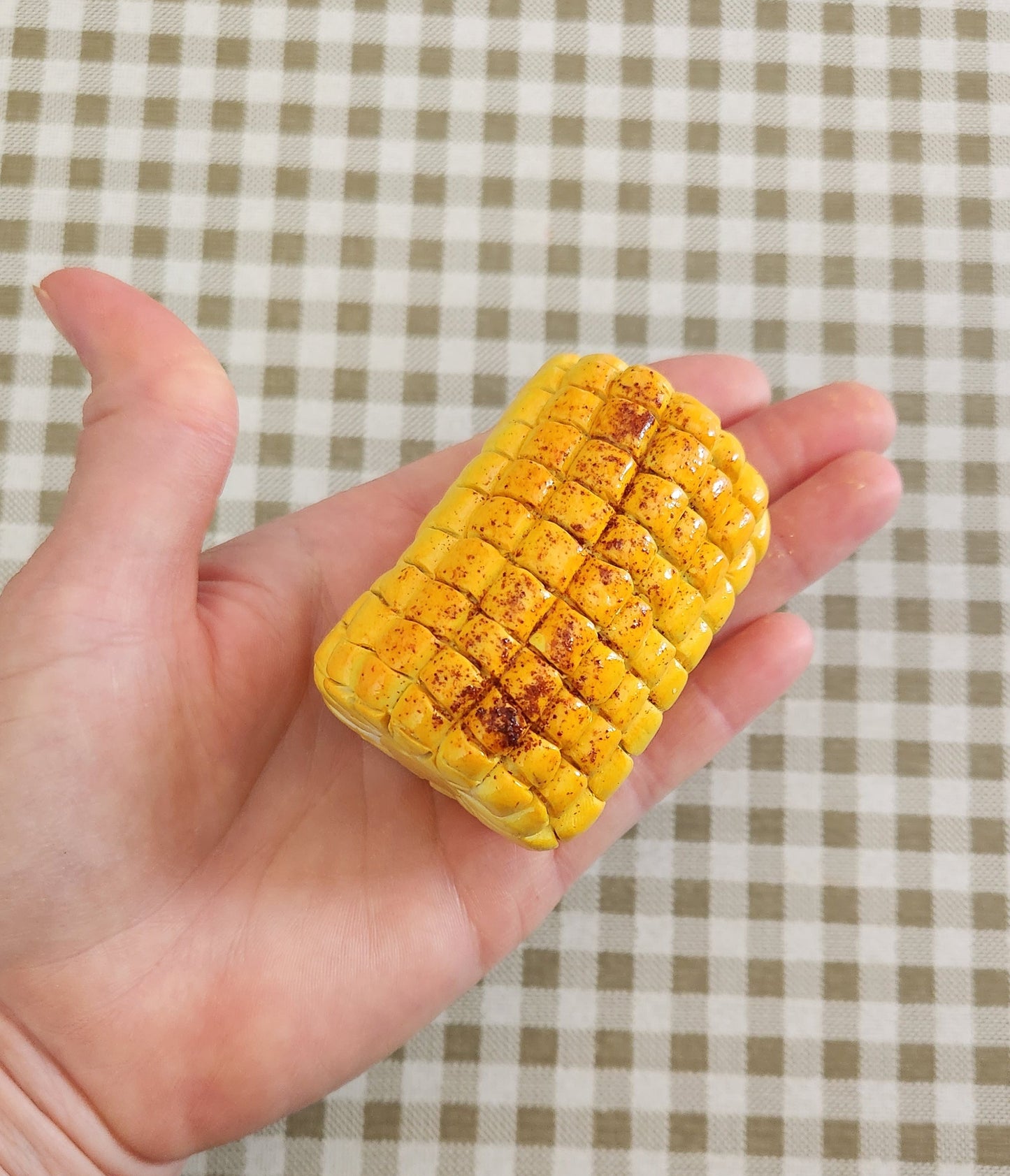 Seasoned Corn — Handcrafted Food Sculpture