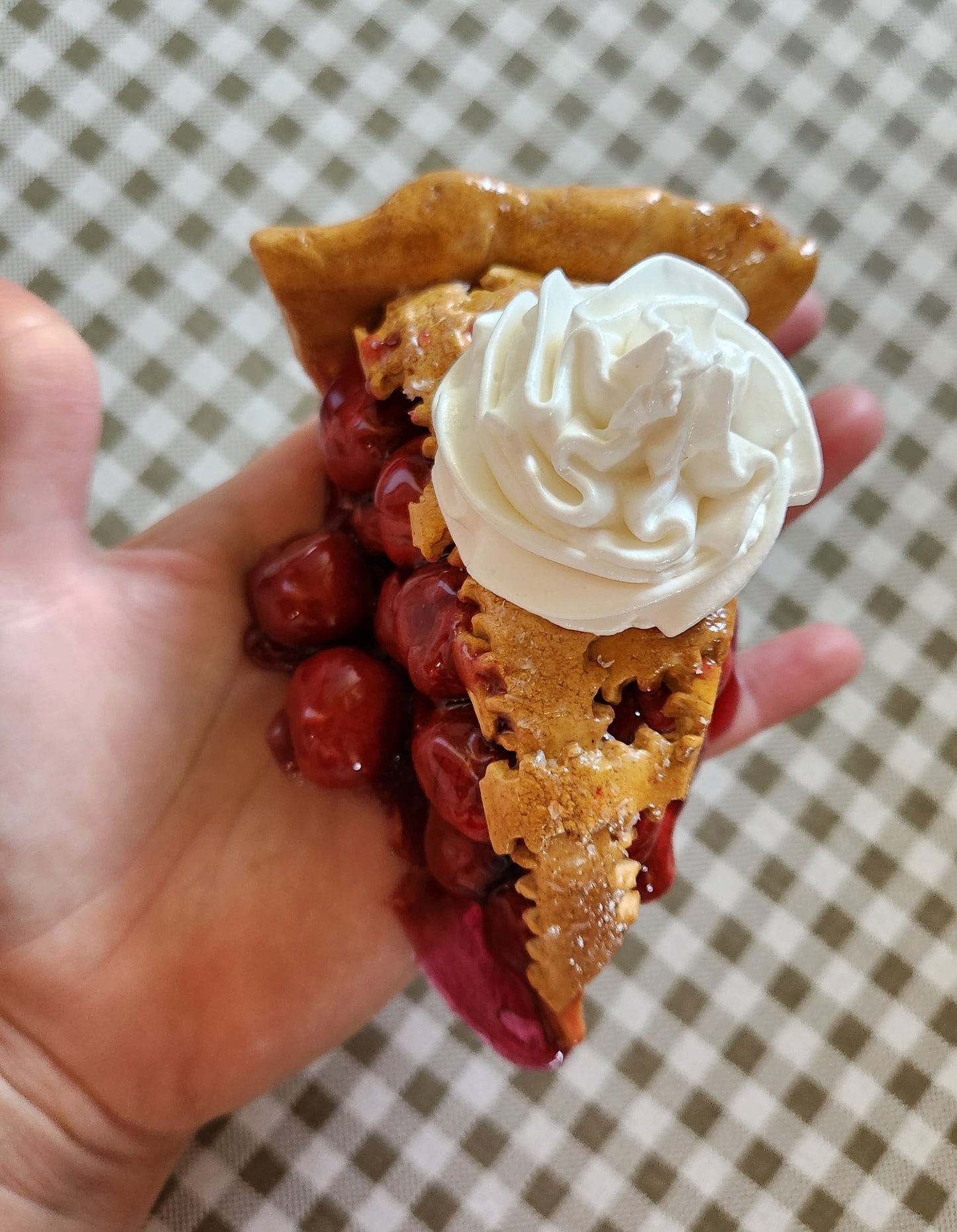 Cherry Pie — Handcrafted Food Sculpture