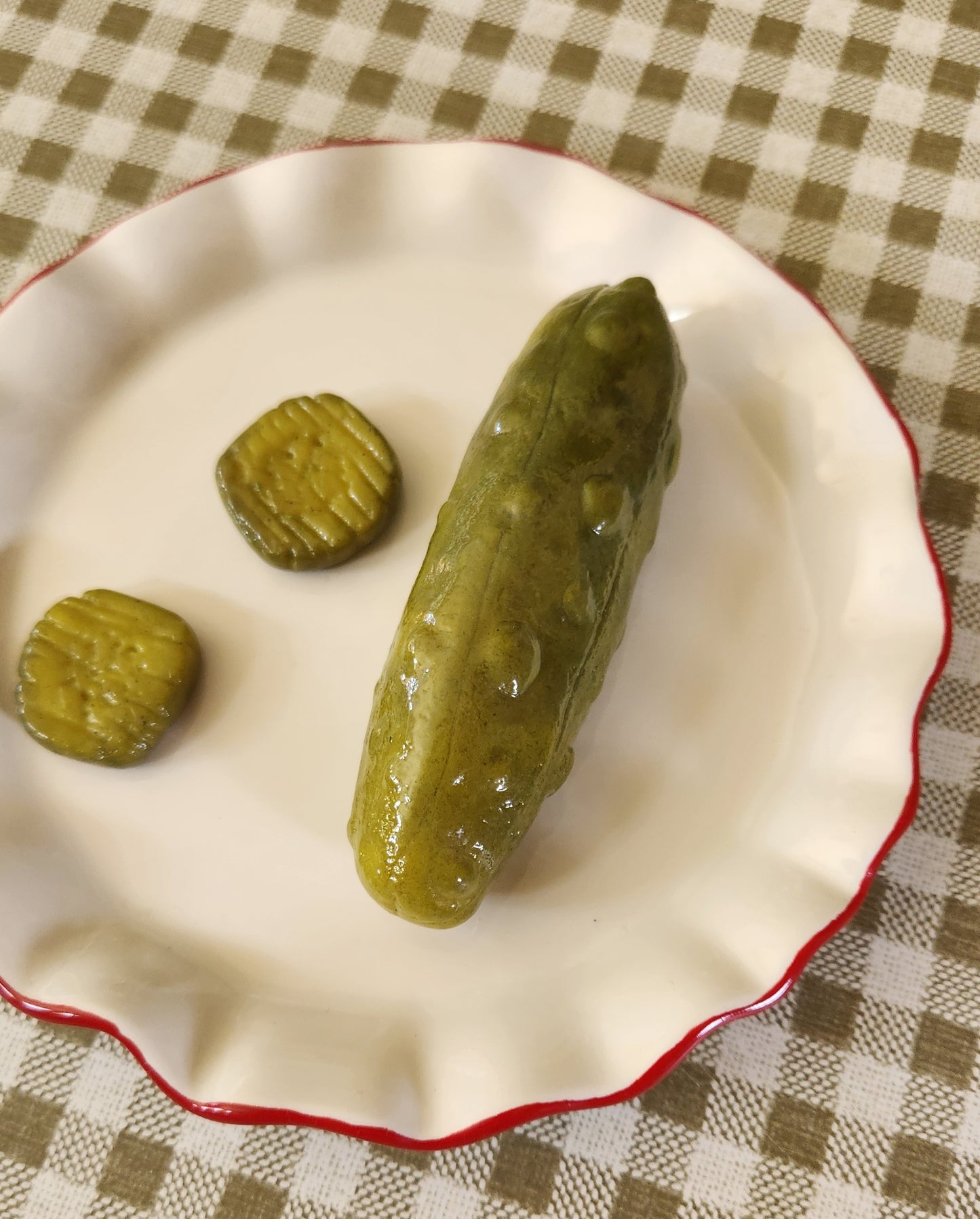 Pickle Plate — Handcrafted Food Sculpture