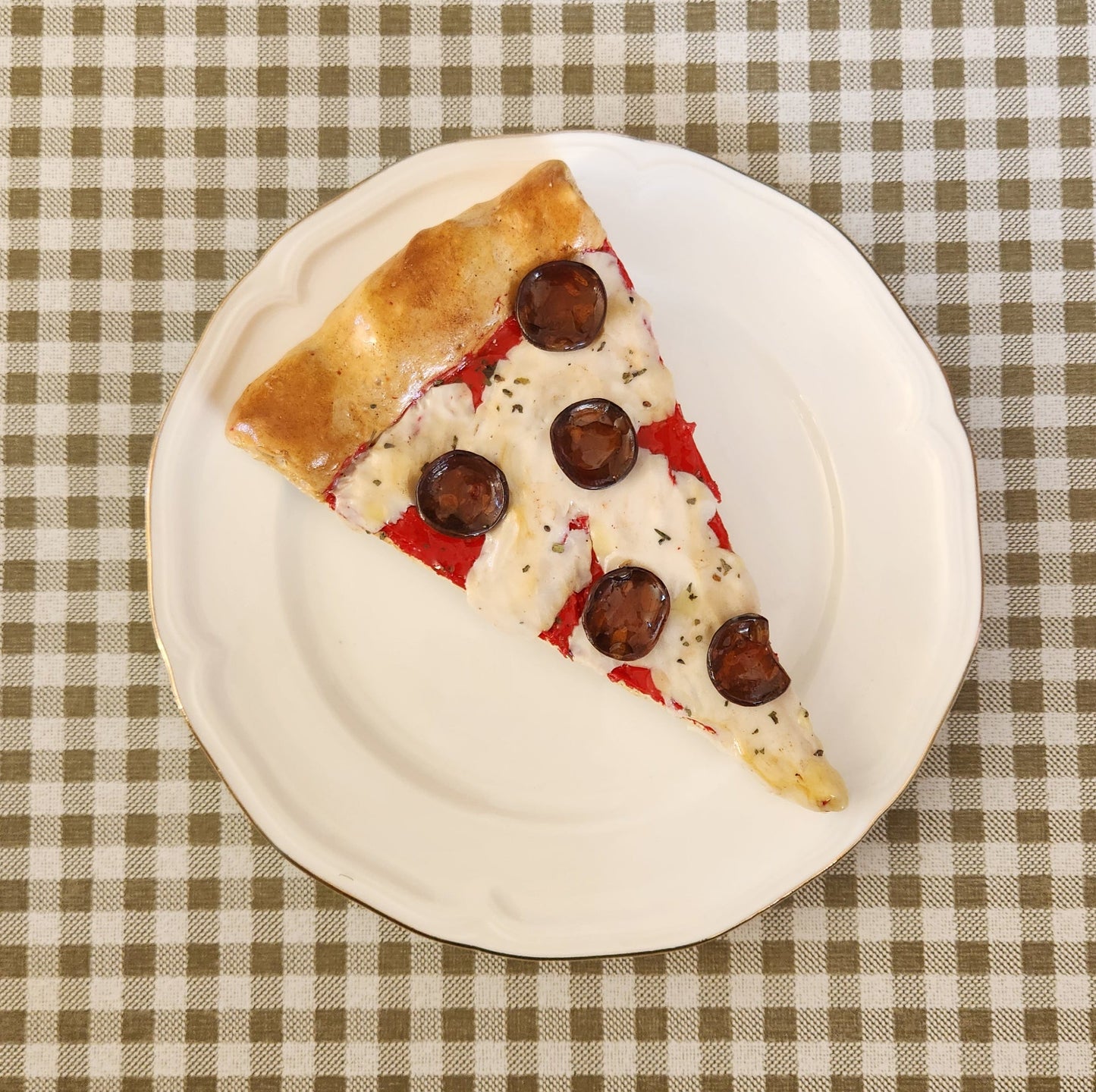 Pizza Slice — Handcrafted Food Sculpture