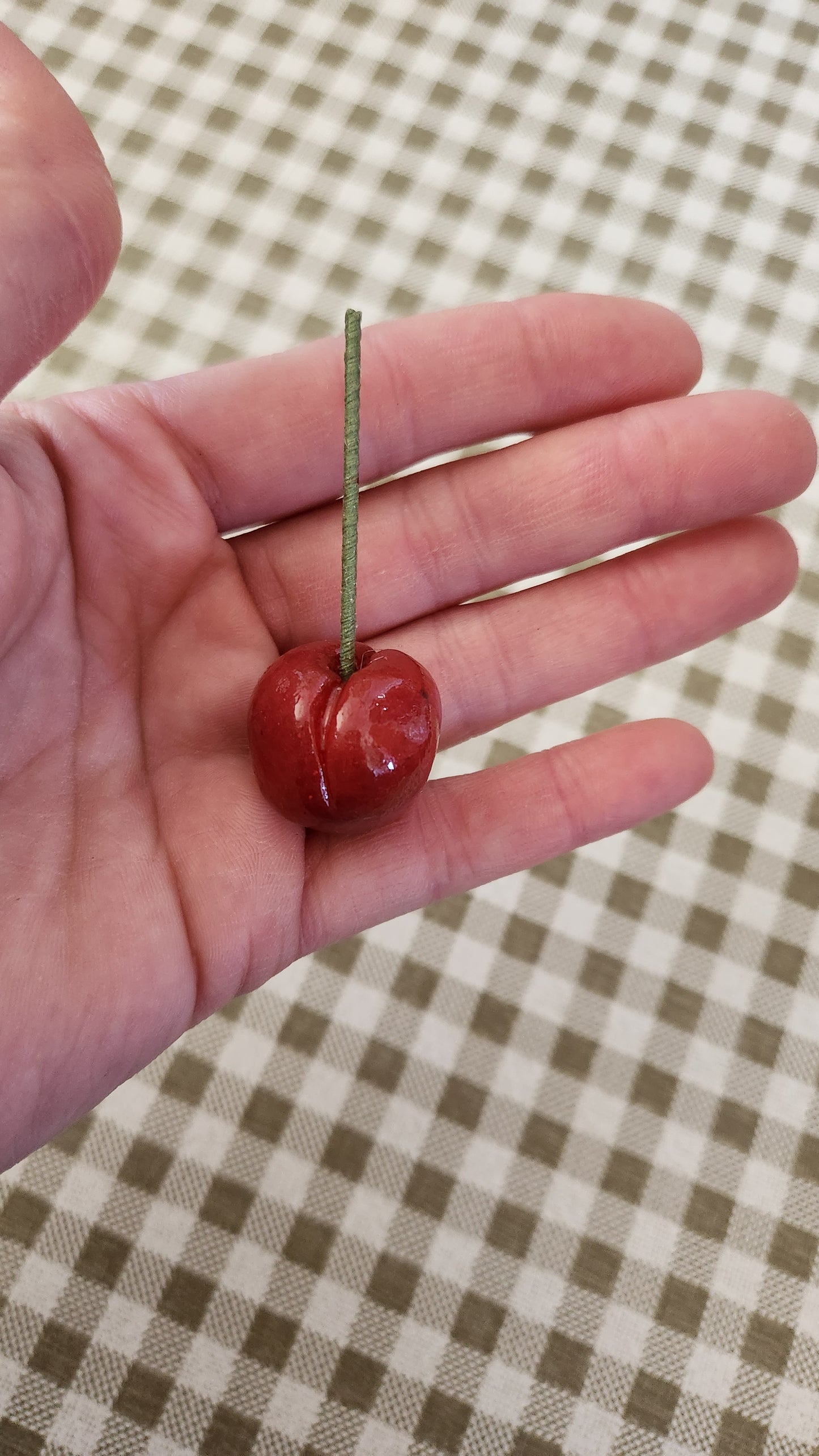 Red Cherries Handcrafted Food Sculpture