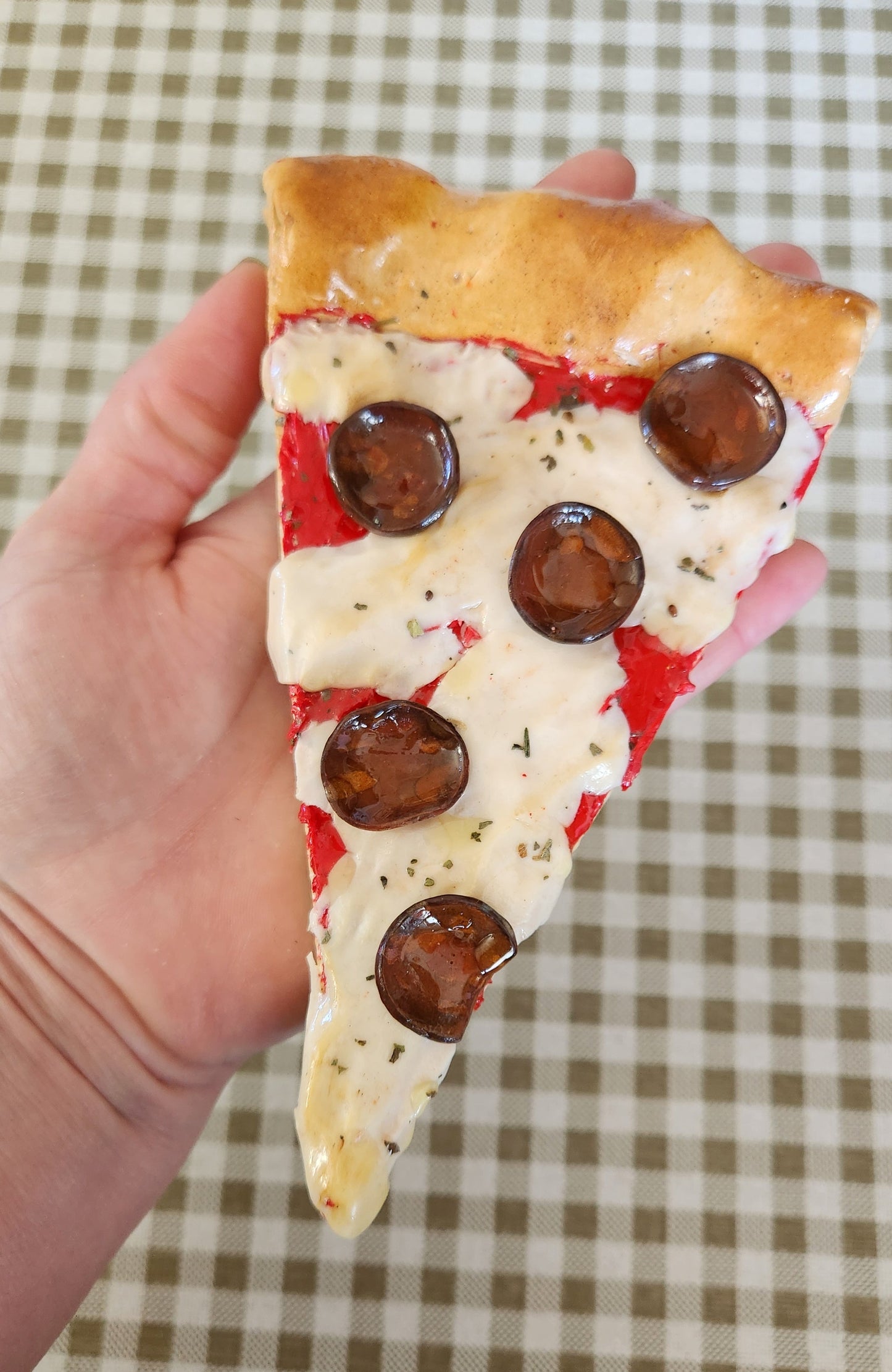 Pizza Slice — Handcrafted Food Sculpture