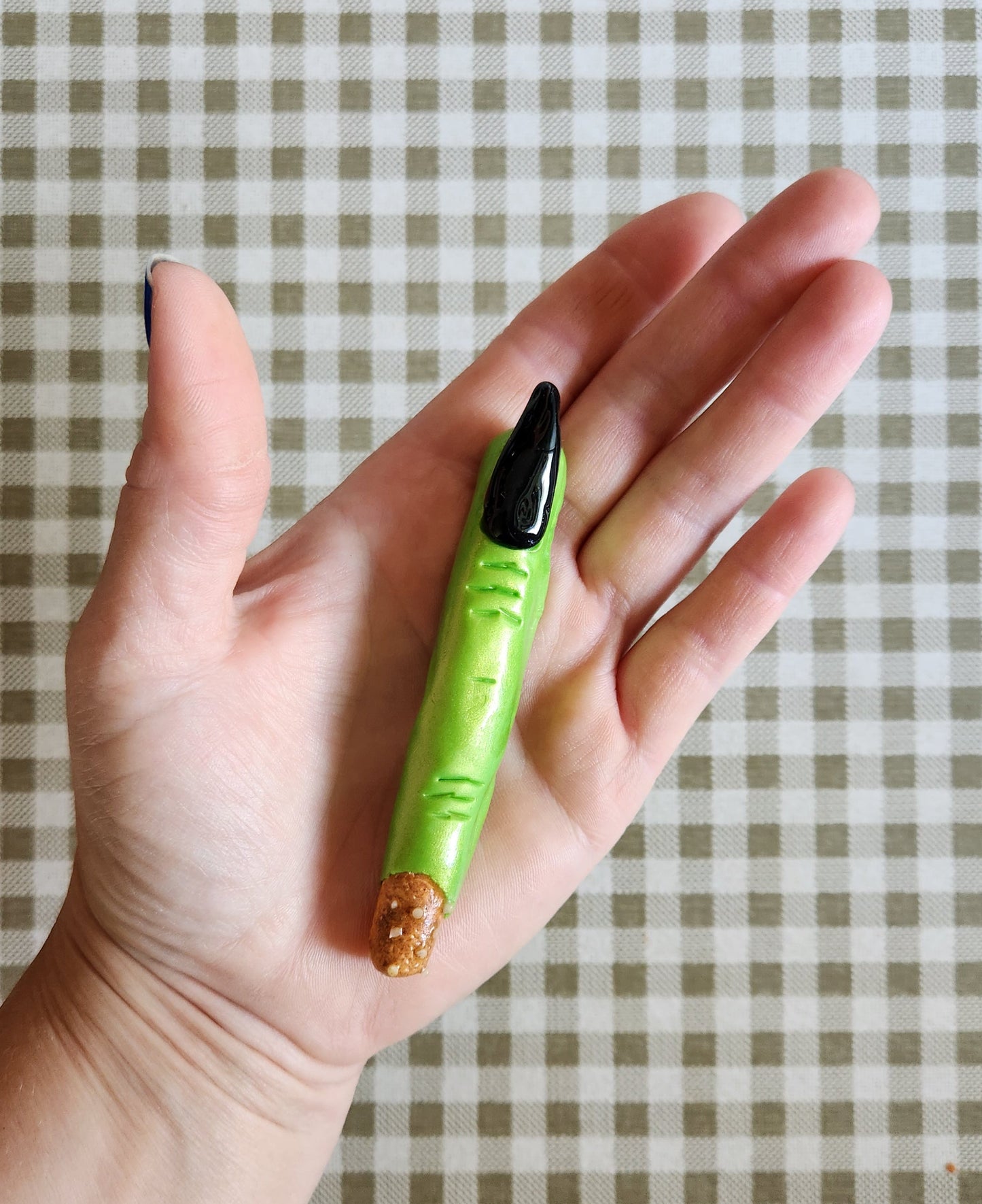 Set of 3 Witch Fingers— Handcrafted Food Sculpture