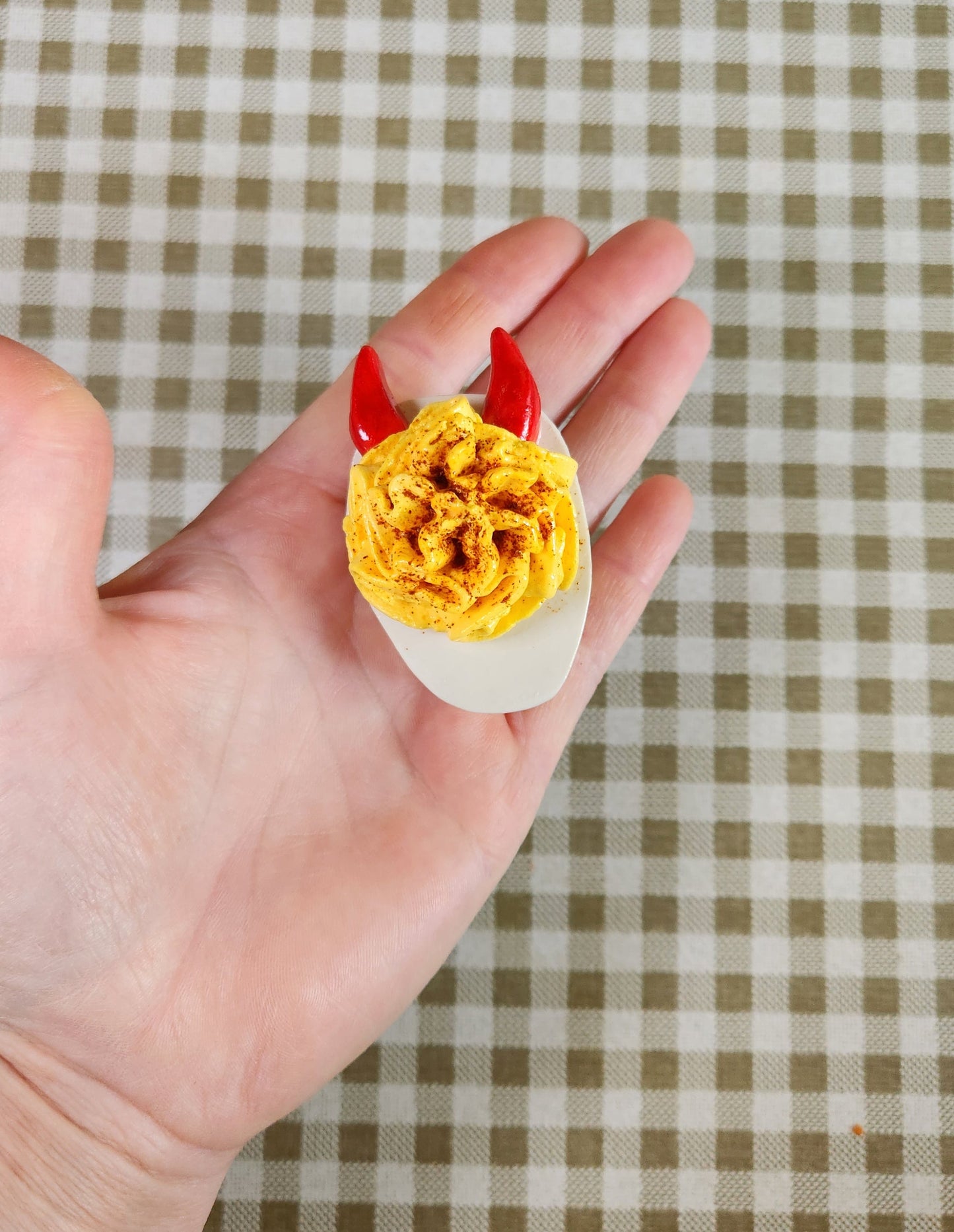 Devilish Eggs— Handcrafted Food Sculpture