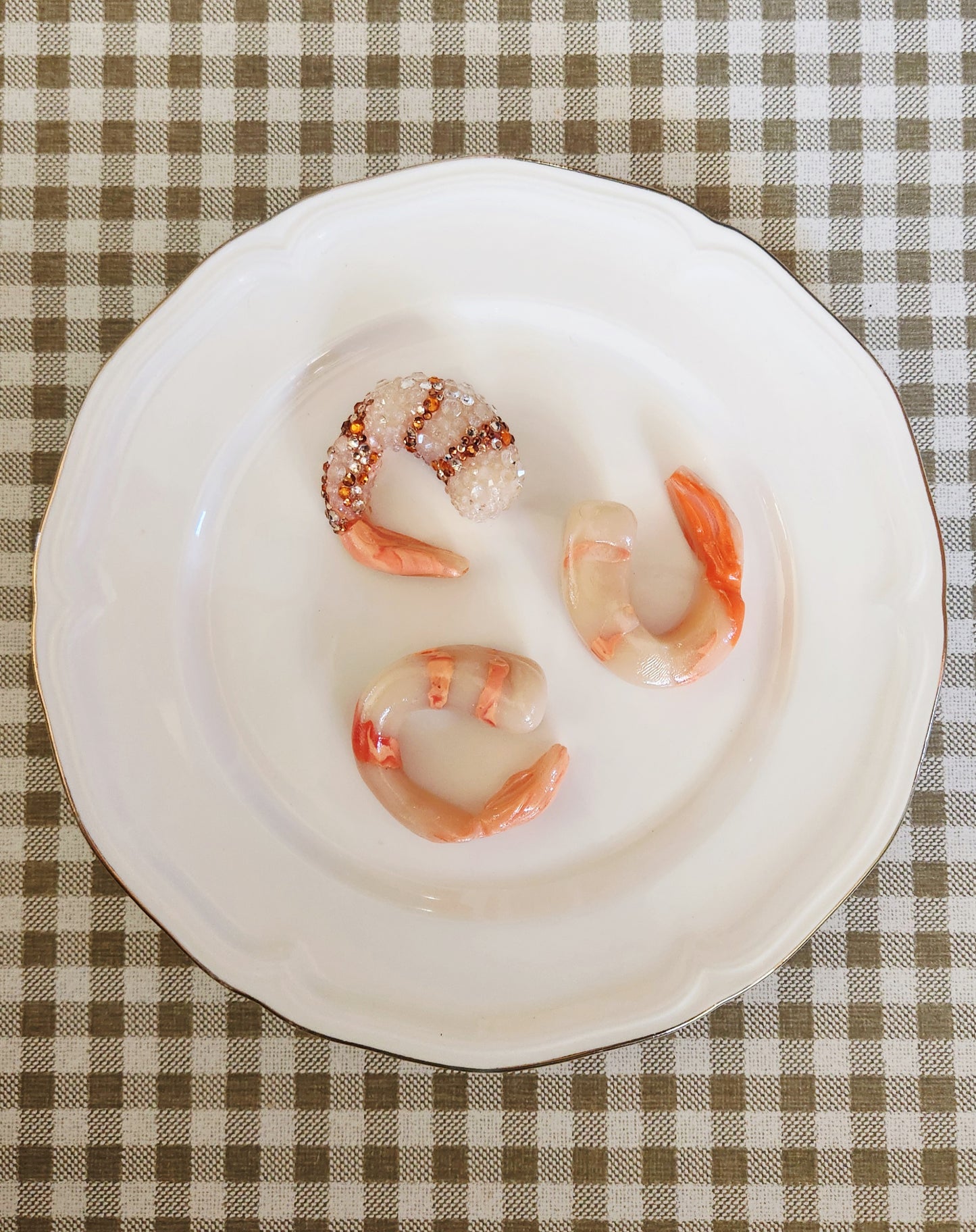 Shrimp — Handcrafted Food Sculpture