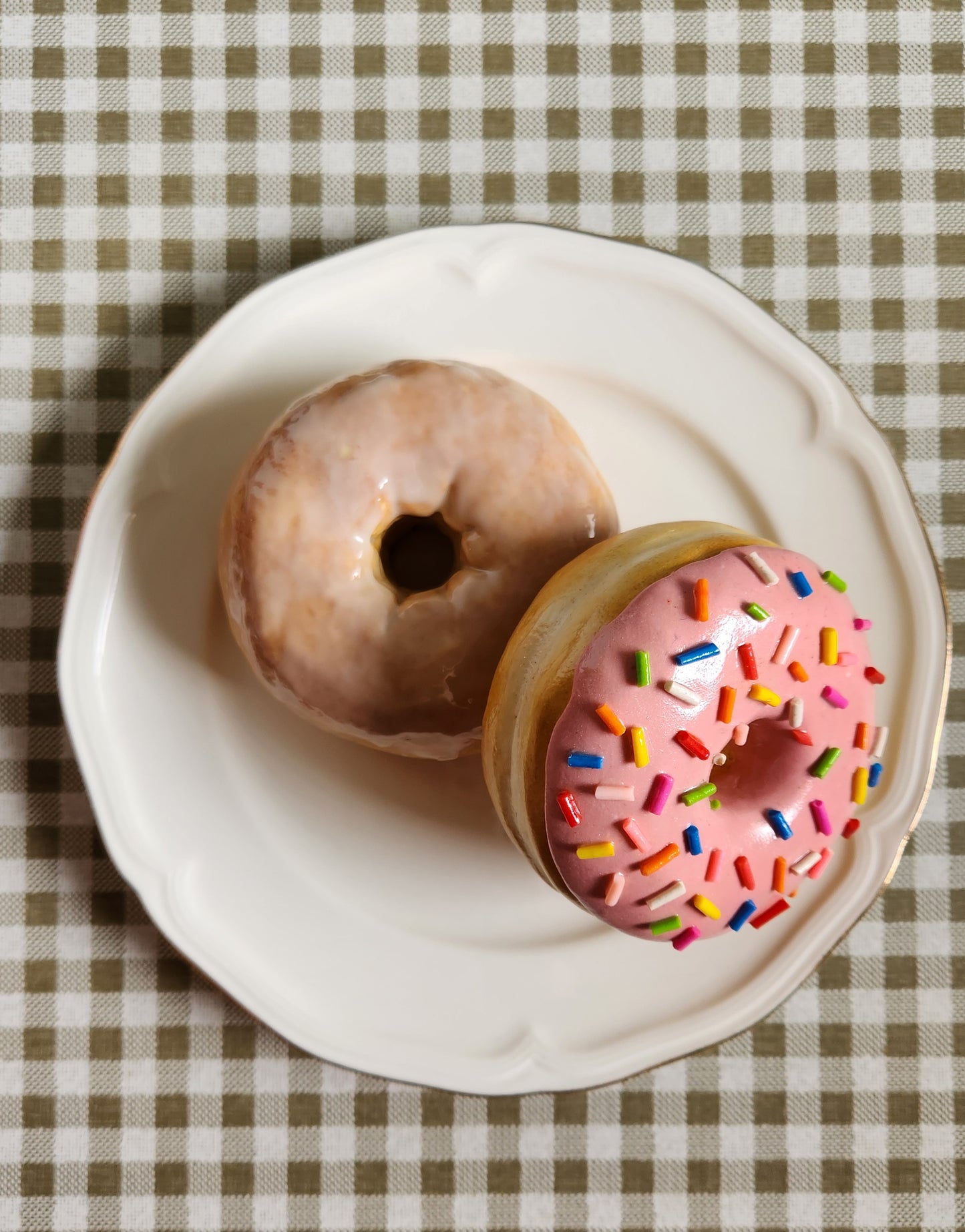 Glazed Donut— Handcrafted Food Sculpture