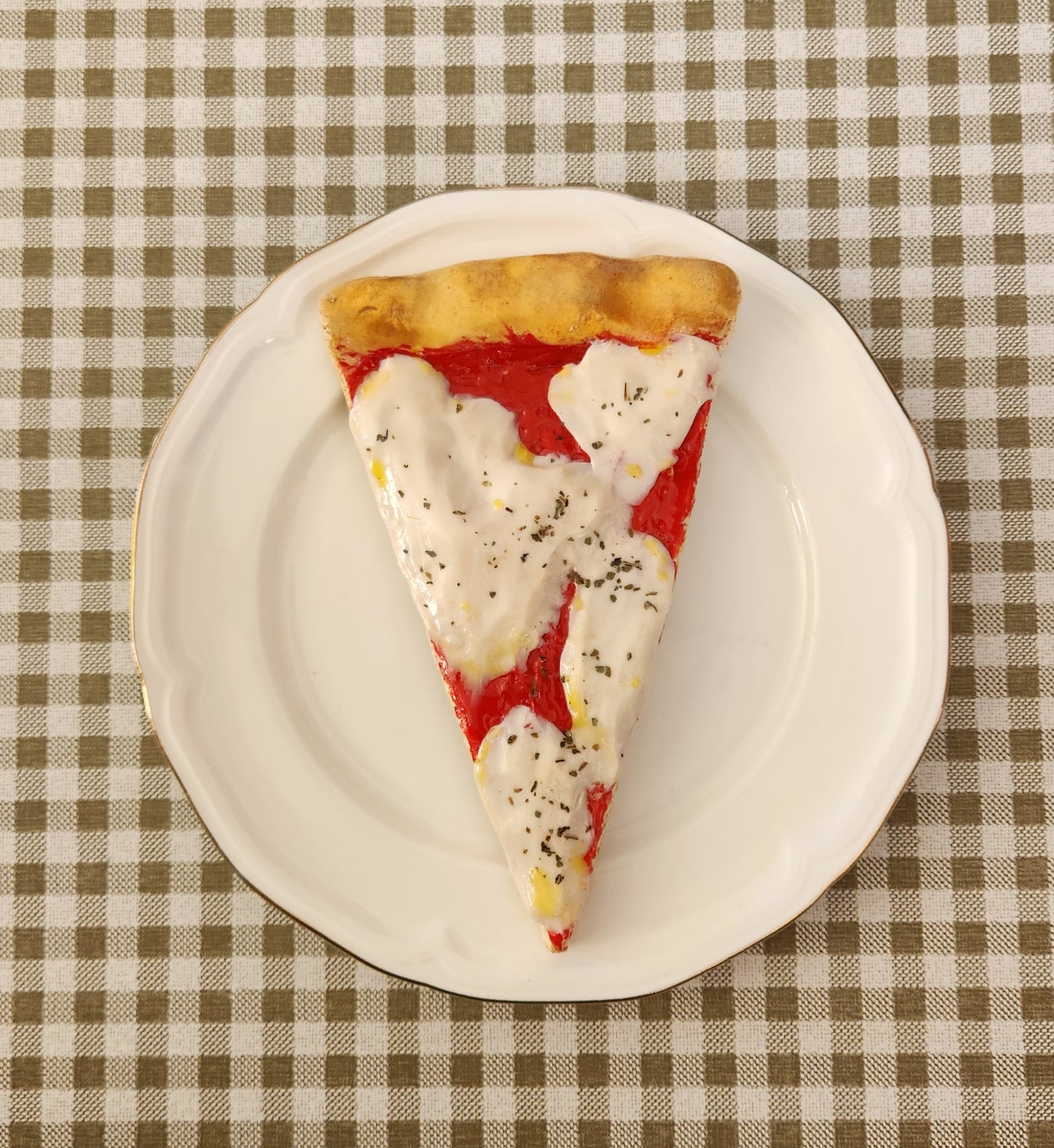 Pizza Slice — Handcrafted Food Sculpture